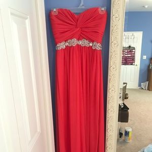 Coral Formal Dress